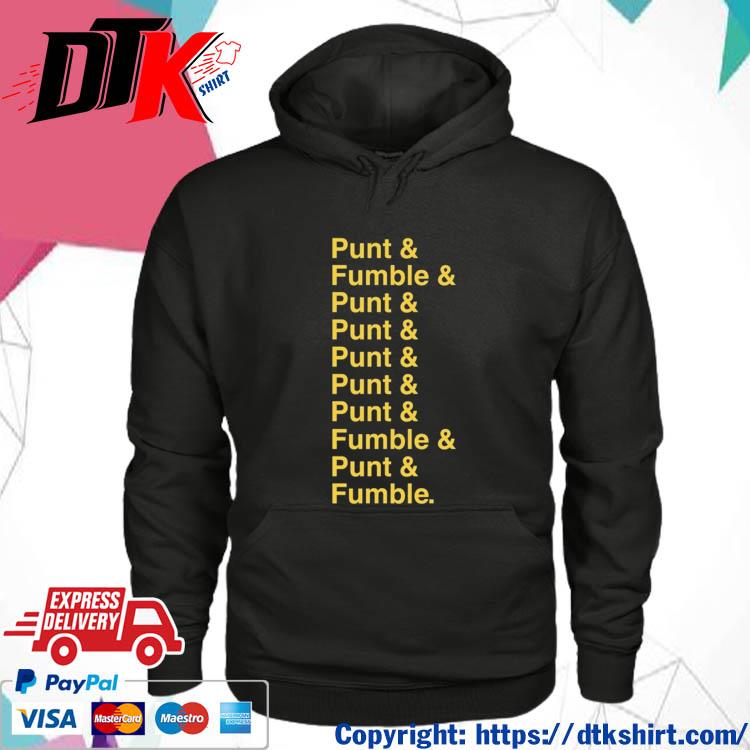 Official Punt & Fumble & Punt & Punt s hoodie