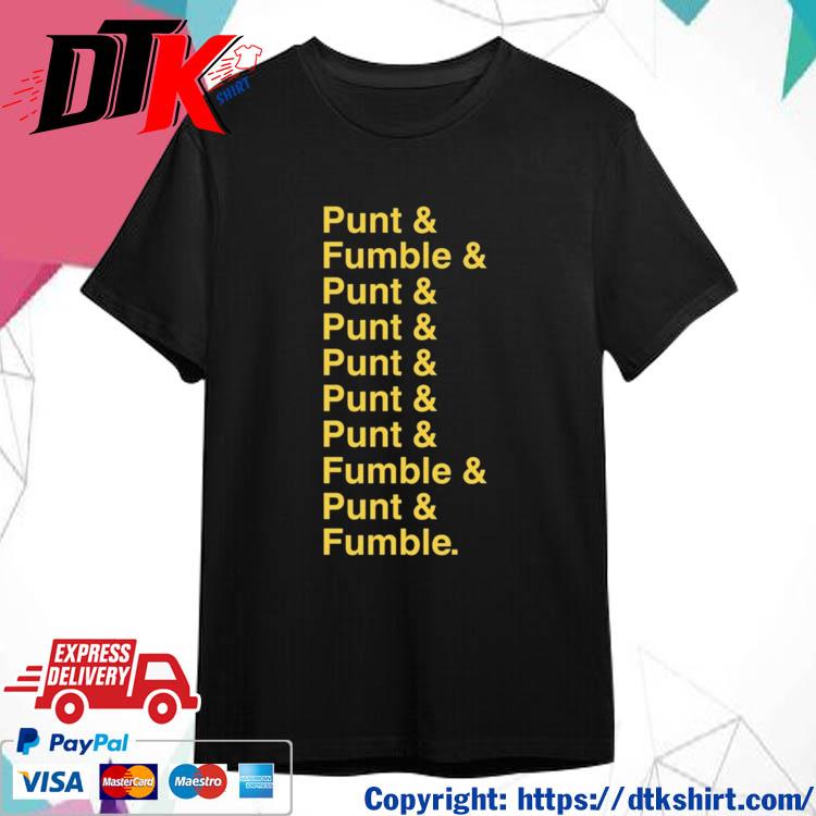 Official Punt & Fumble & Punt & Punt shirt