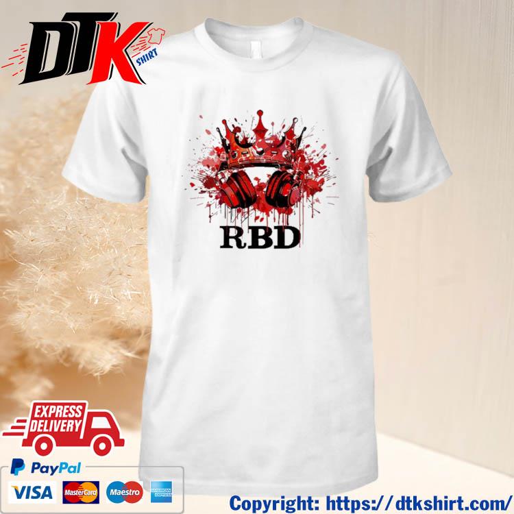 Official RBD 2023 Rebelde Concert t-shirt