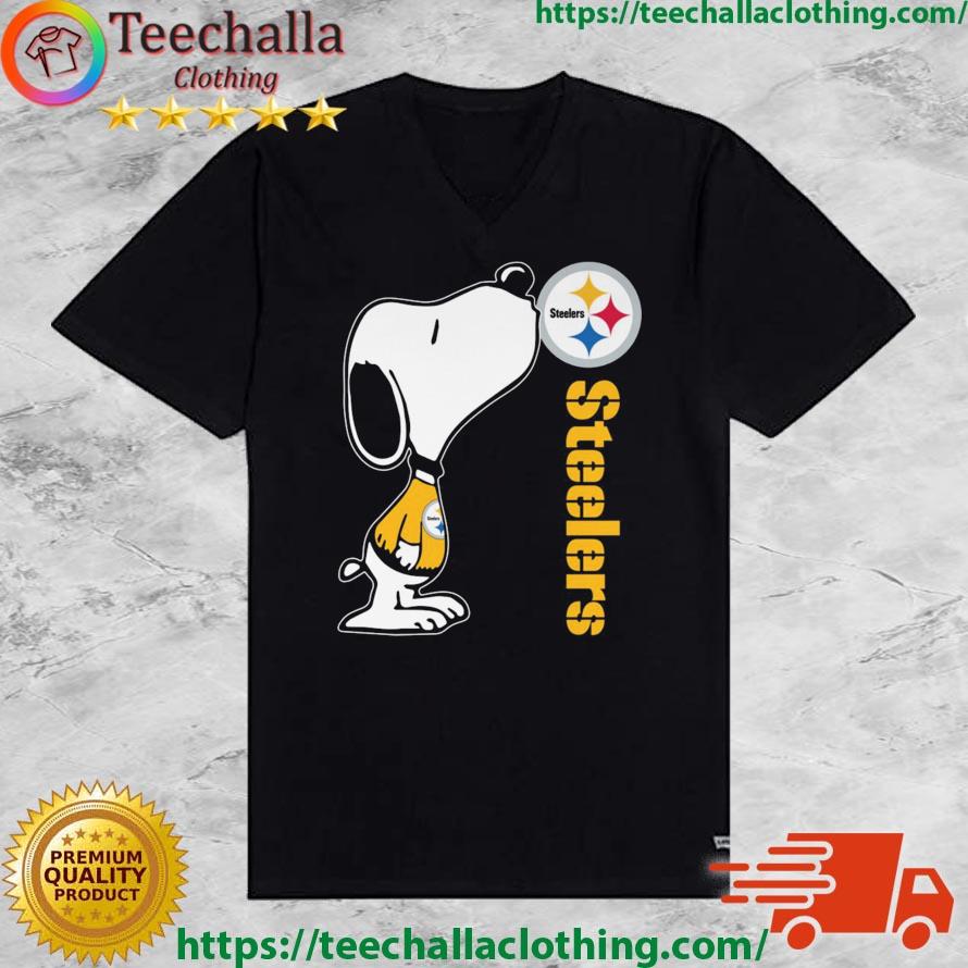 Snoopy Kiss Pittsburgh Steelers Logo 2023 shirt, hoodie, sweater, long  sleeve and tank top