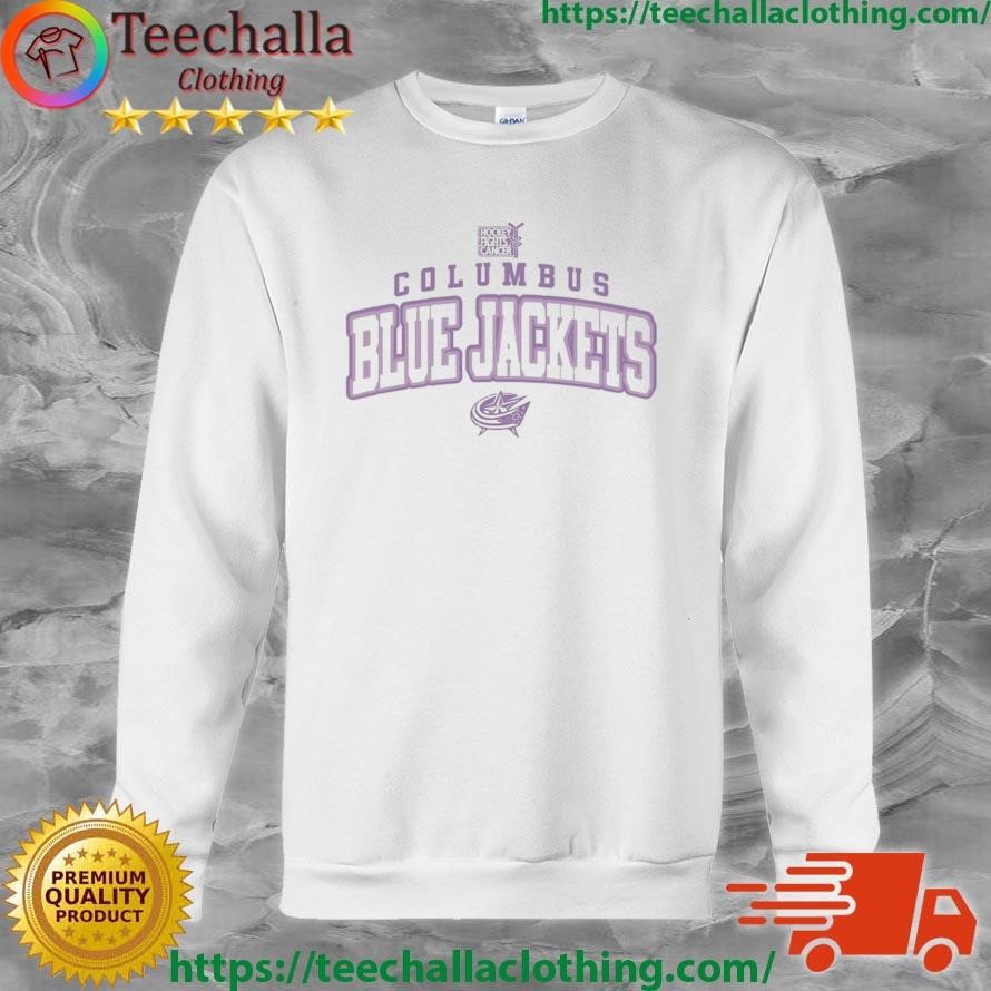 Columbus Blue Jackets Levelwear Hockey Fights Cancer Richmond T-shirt, Sweater, Hoodie, And Long Sleeved, Ladies, Tank Top