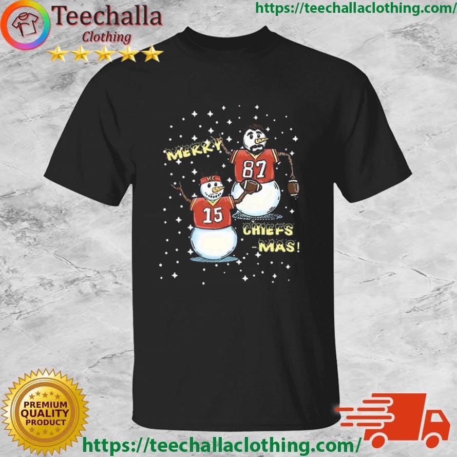Merry Chief-Mas Snowman Patrick Mahomes And Travis Kelce Shirt