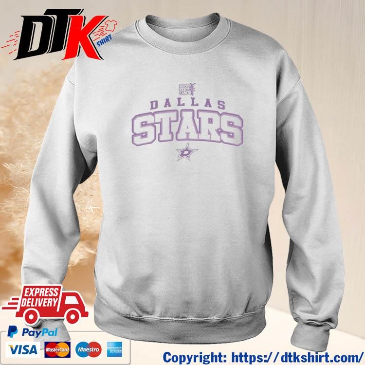 Dallas Stars hockey fights cancer shirt, hoodie, sweater, long