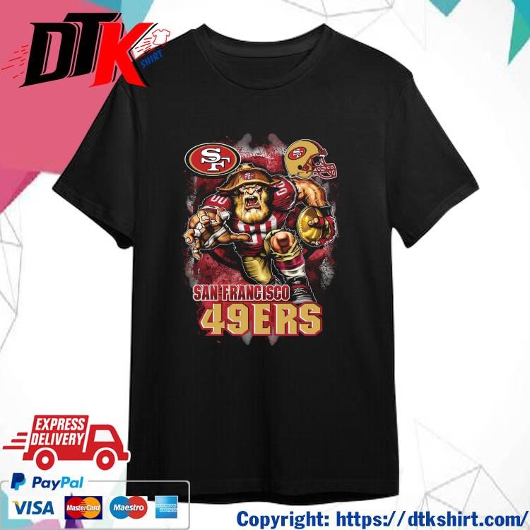 Official San Francisco 49ers Football Mascot 2023 Vintage t-shirt