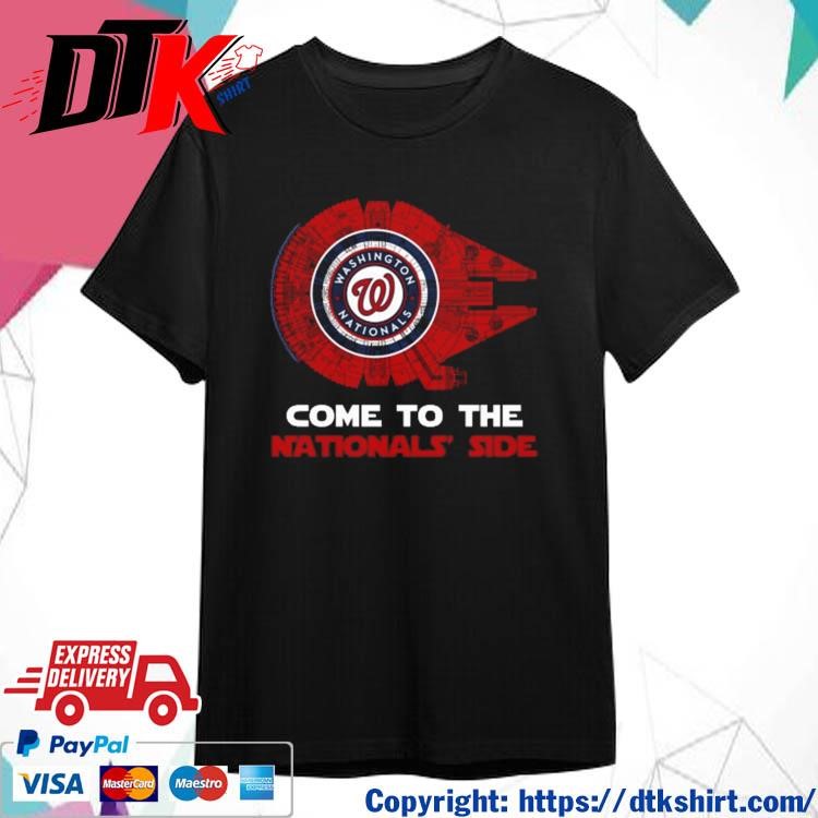 Official Washington Nationals Millennium Falcon Come To The Nationals' Side t-shirt