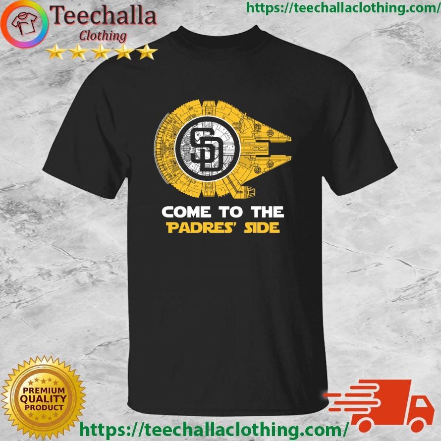 San Diego Padres Millennium Falcon Come To The Padres' Side Shirt