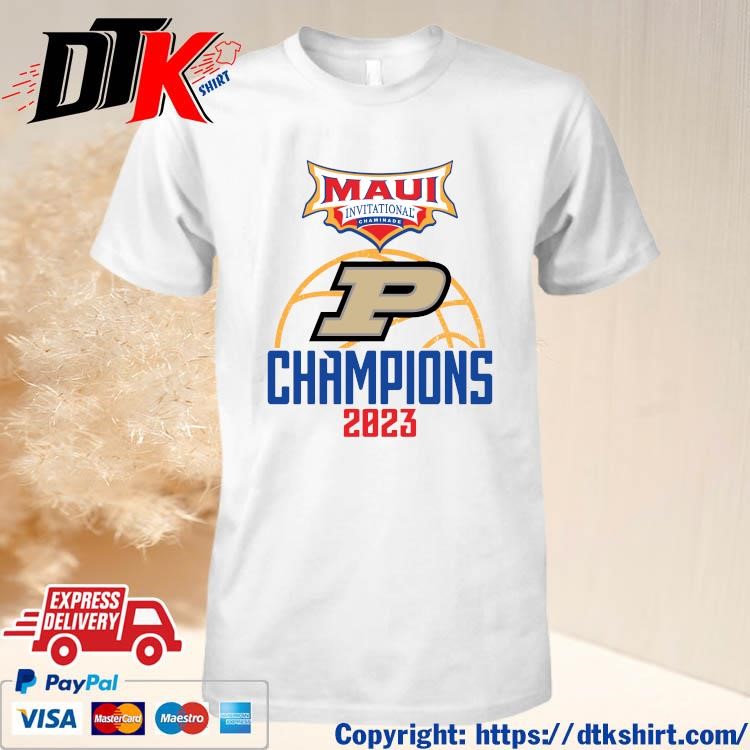 Original Purdue Maui Invitational Champions 2023 Shirt
