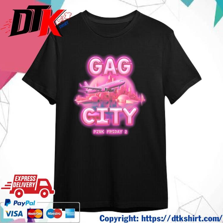 Official Nicki Minaj Gag City Pink Friday 2 Shirt