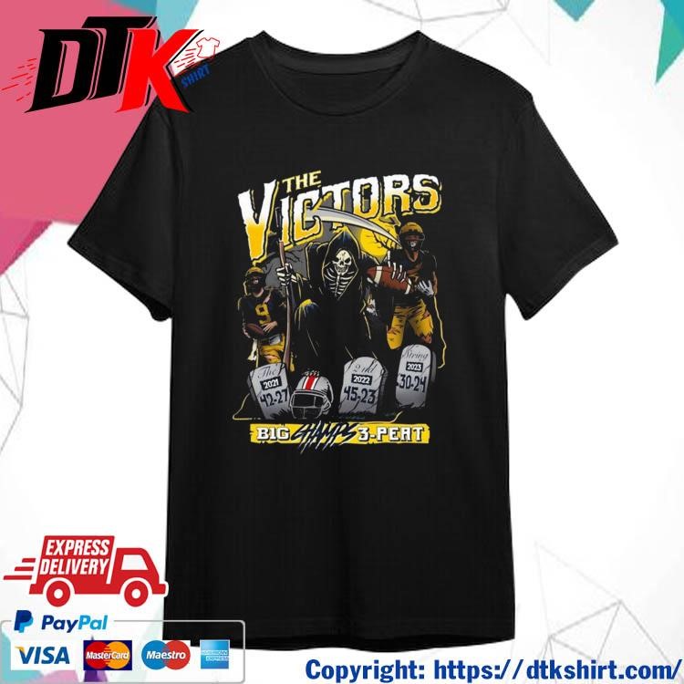 Official The Victors Big Champs 3 Peat Shirt