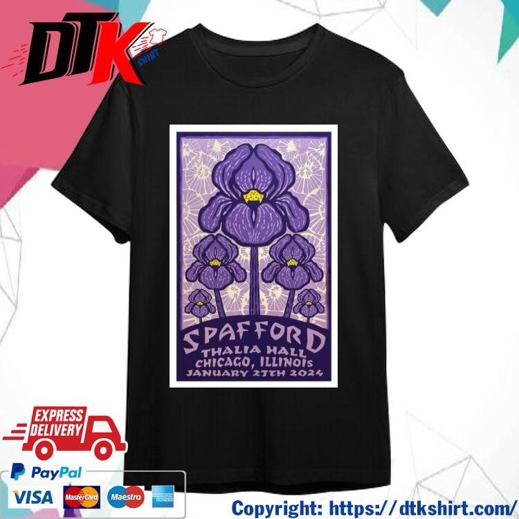 Official Official Spafford January 27, 2024 Thalia Hall Chicago Shirt