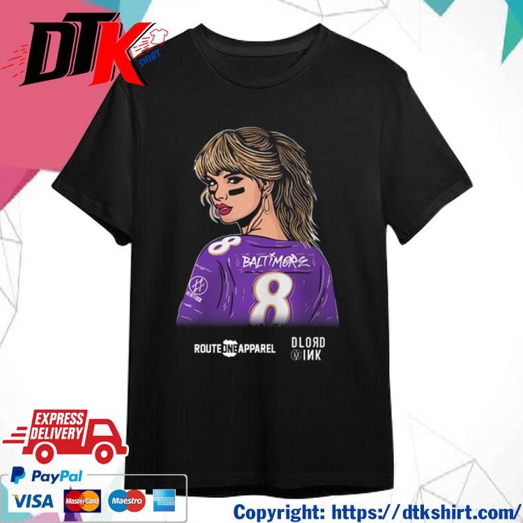 Official Official Taylor In A Ravens Karma Is A Home Game Win Shirt