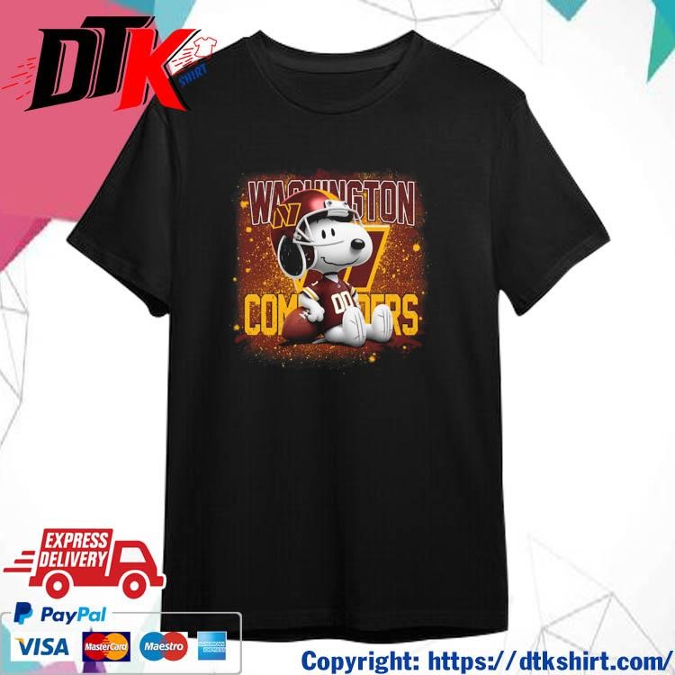 Official Official Washington Commanders Mix Snoopy Shirt