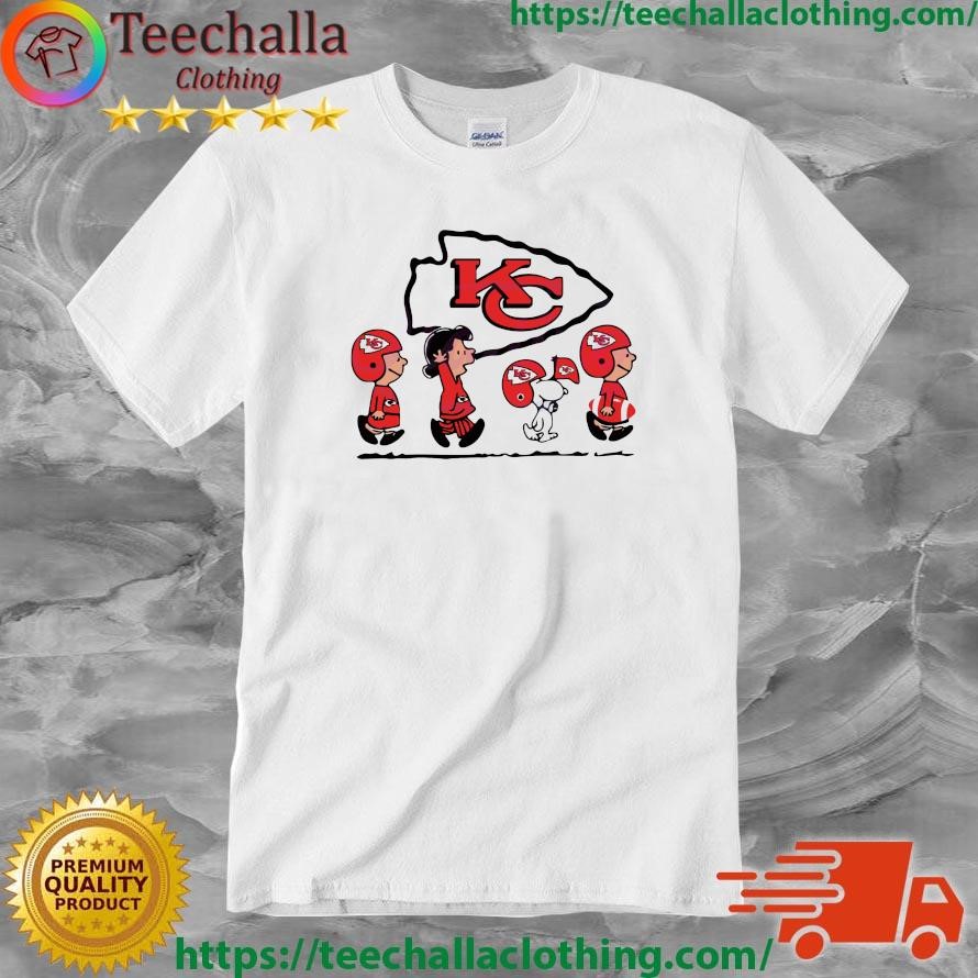 Official Snoopy The Peanuts Kansas City Chiefs 2024 Super Bowl T-shirt