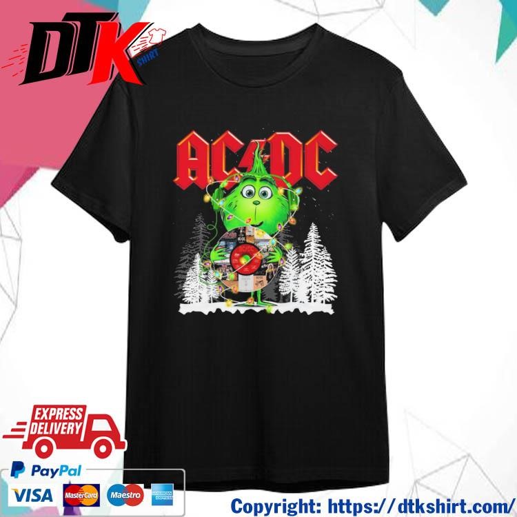 Official The Grinch ACDC 2024 Tour Shirt