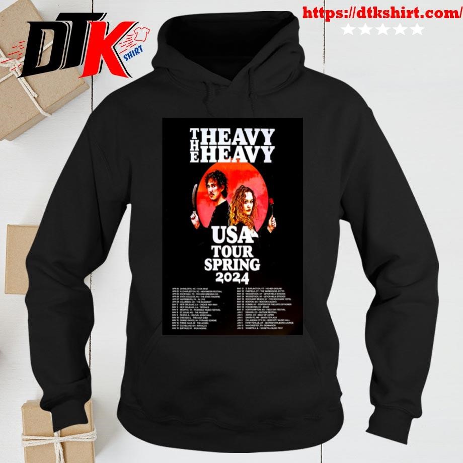 The Heavy Heavy USA Tour 2024 Spring hoodie