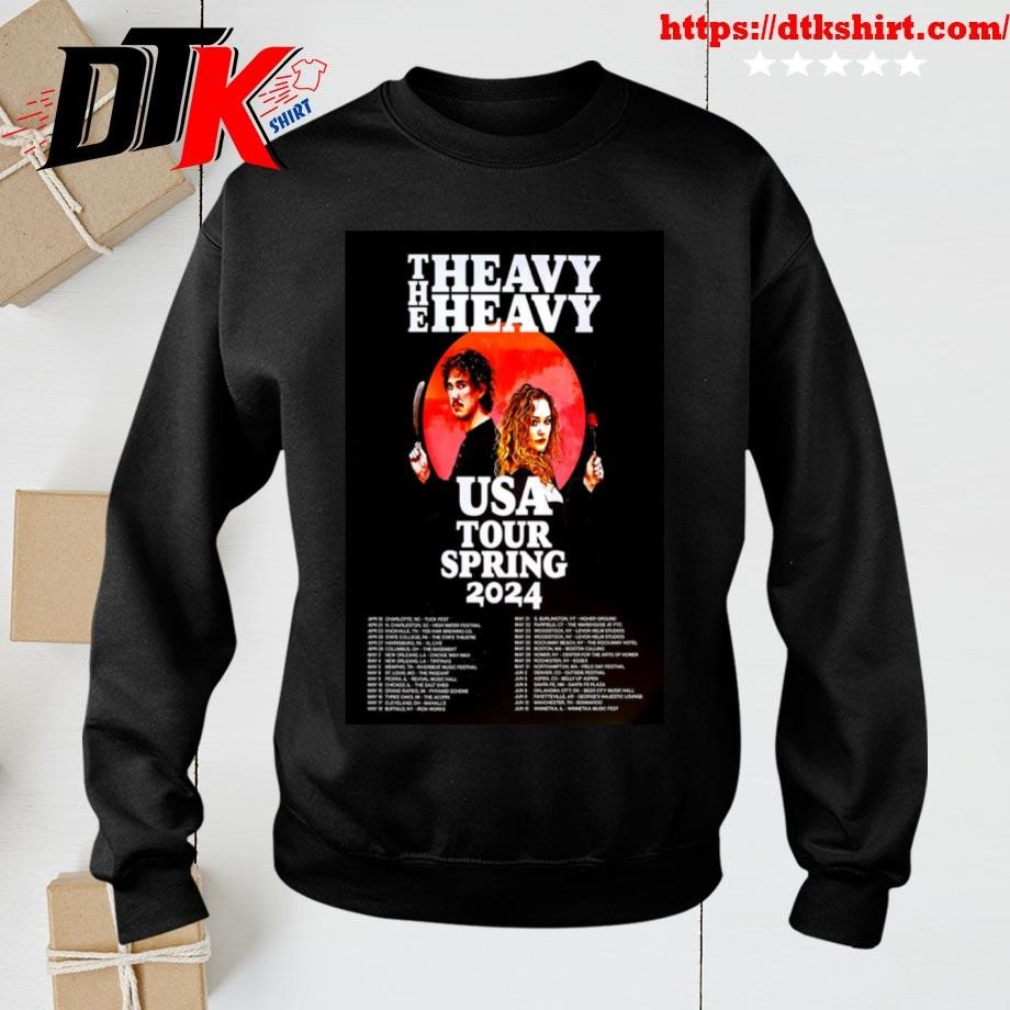 The Heavy Heavy USA Tour 2024 Spring sweatshirt