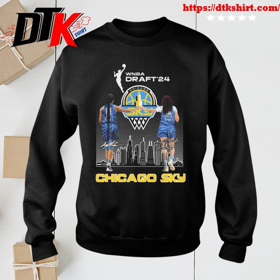 WNBA Draft 2024 Chicago Sky Signatures sweatshirt